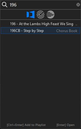 Add items to playlists